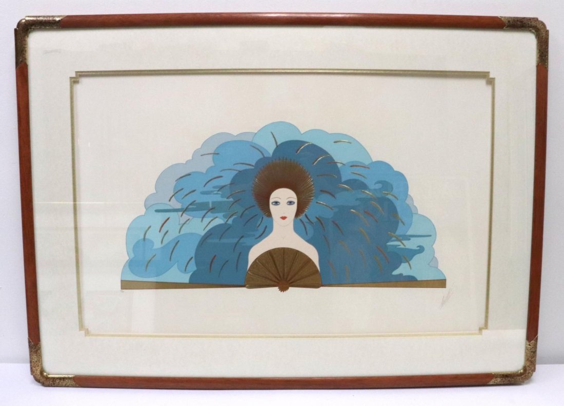 Erte "Storm" Serigraph (1 of 4)