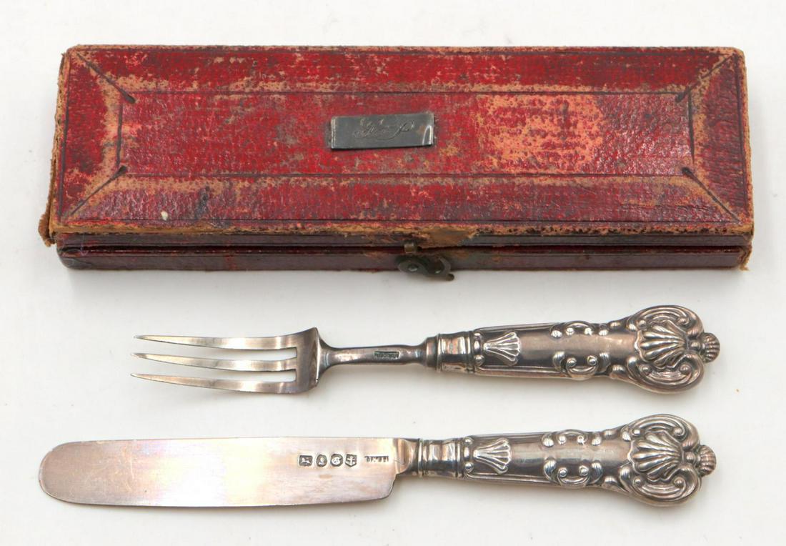 Antique English Sterling Silver Youth Set (1 of 2)