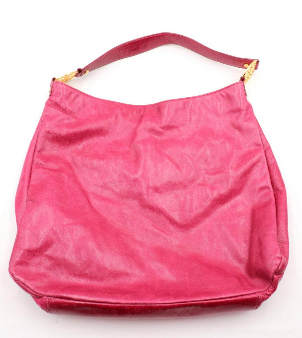Tory Burch Pink Leather Shoulder Bag (1 of 3)