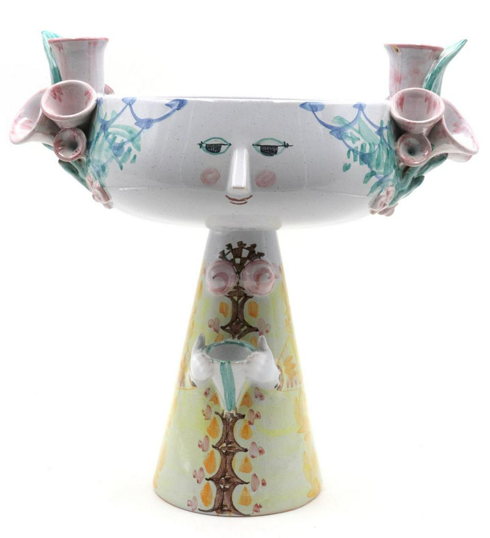 Bjorn Wiinblad Face Porcelain Sculpture (1 of 5)