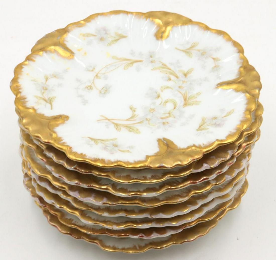 8 Pc. Antique Limoges France Porcelain Bread & Butter Plates (1 of 3)
