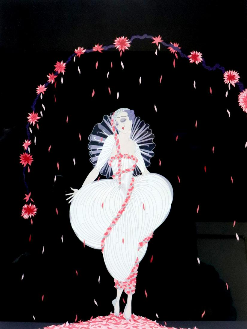 Erte "Columbine" Serigraph (1 of 4)