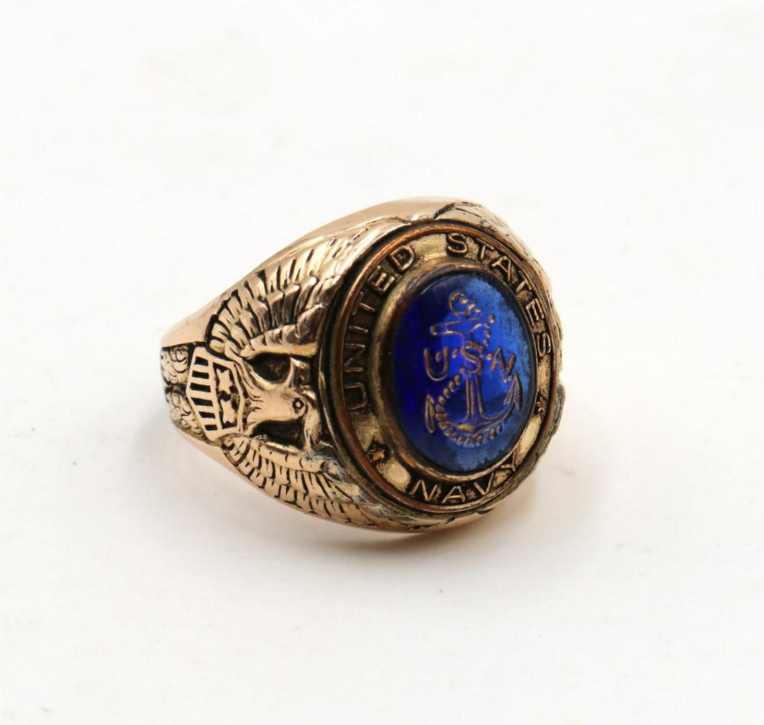 US Navy Gold Filled Ring (1 of 2)