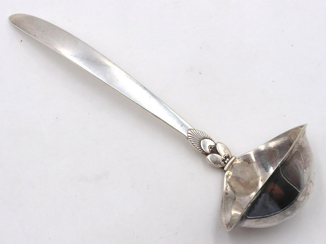 Georg Jensen "Cactus" Sterling Silver Ladle (1 of 3)