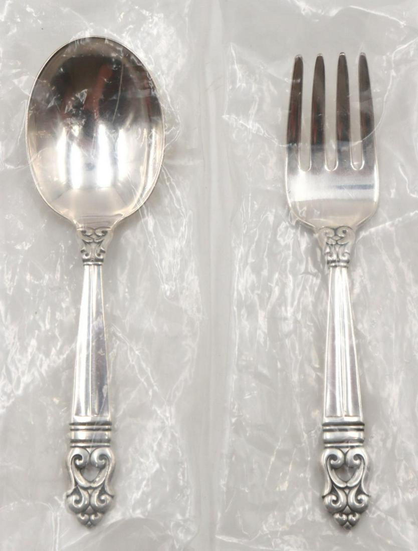 International "Royal Danish" Sterling Baby Set (1 of 2)