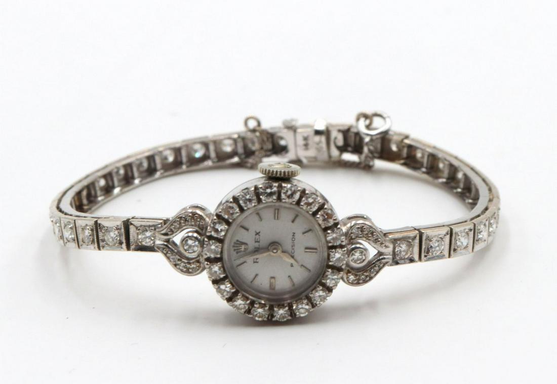 Vintage Rolex 14Kt & Diamond Ladies Watch (1 of 4)