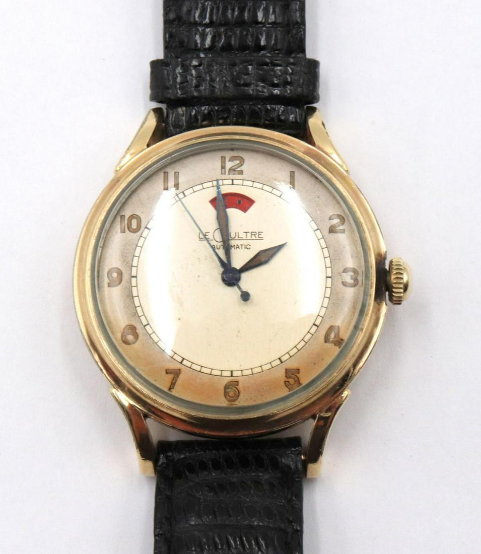 LeCoultre Powerwind Rose Gold Filled Bumper Wristwatch (1 of 3)