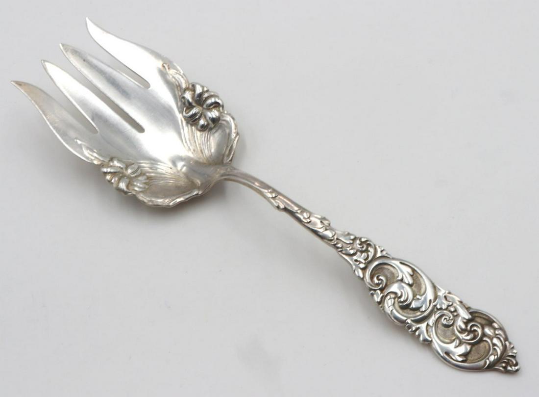 Vintage Amston Sterling Silver Serving Fork (1 of 3)