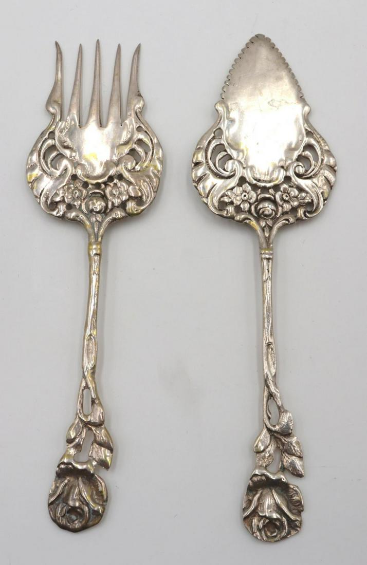 Re-Cast Sterling Silver Serving Set (1 of 2)