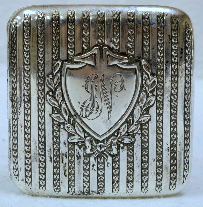 Antique Sterling Card Holder (1 of 5)