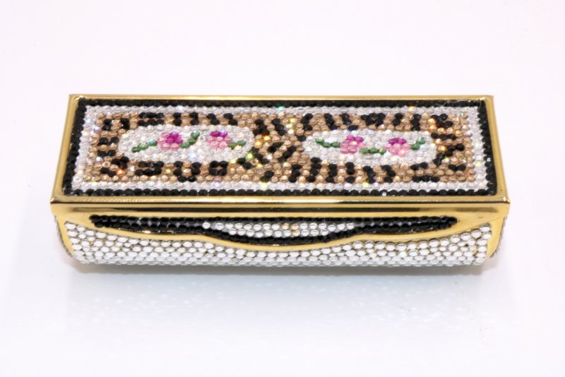 Judith Leiber Swarovski Crystal Lipstick Case (1 of 5)