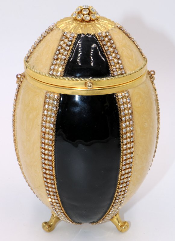 Vivian Alexander Jeweled Faberge Egg Purse (1 of 4)