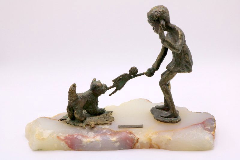 Signed Bijan Bronze Group (1 of 4)