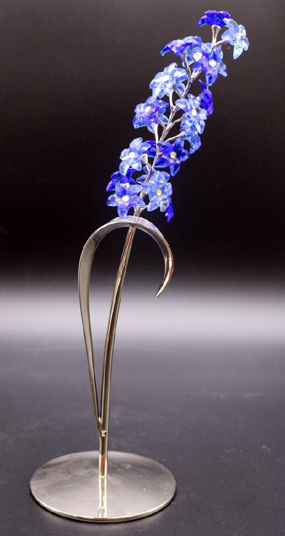 Swarovski Dindori, Sapphire 置物 Swarovski Crystal 2006 Dindori Sapphire Blue Paradise
