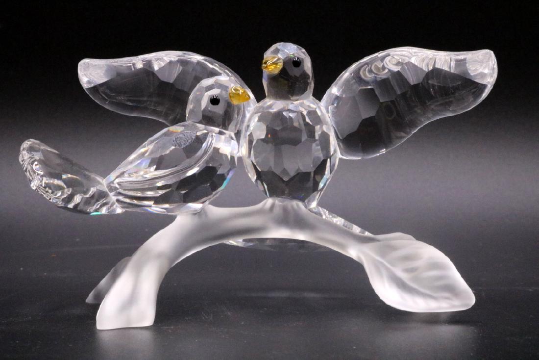Swarovski Crystal "Turtle Doves" Group (1 of 2)