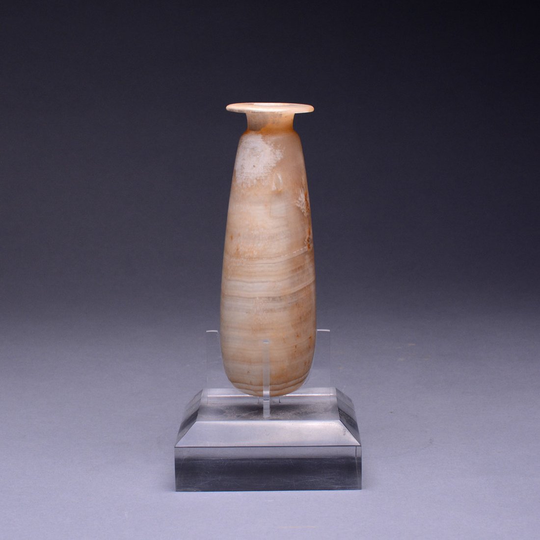 An Egyptian Alabaster Alabastron (1 of 3)