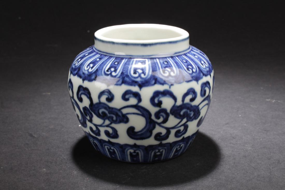 Chinese Blue & White Porcelain Jar (1 of 5)