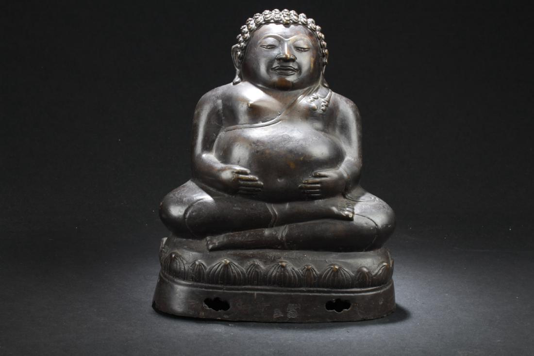 Antique Indian Buddha Statue (1 of 8)