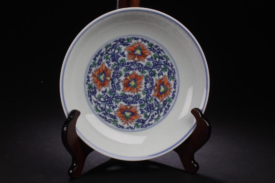 Chinese Doucai Plate (1 of 6)