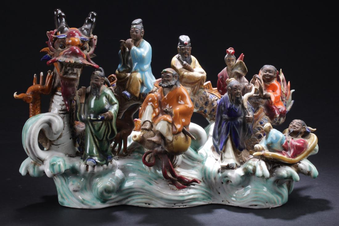 Chinese Porcelain Statue (1 of 8)