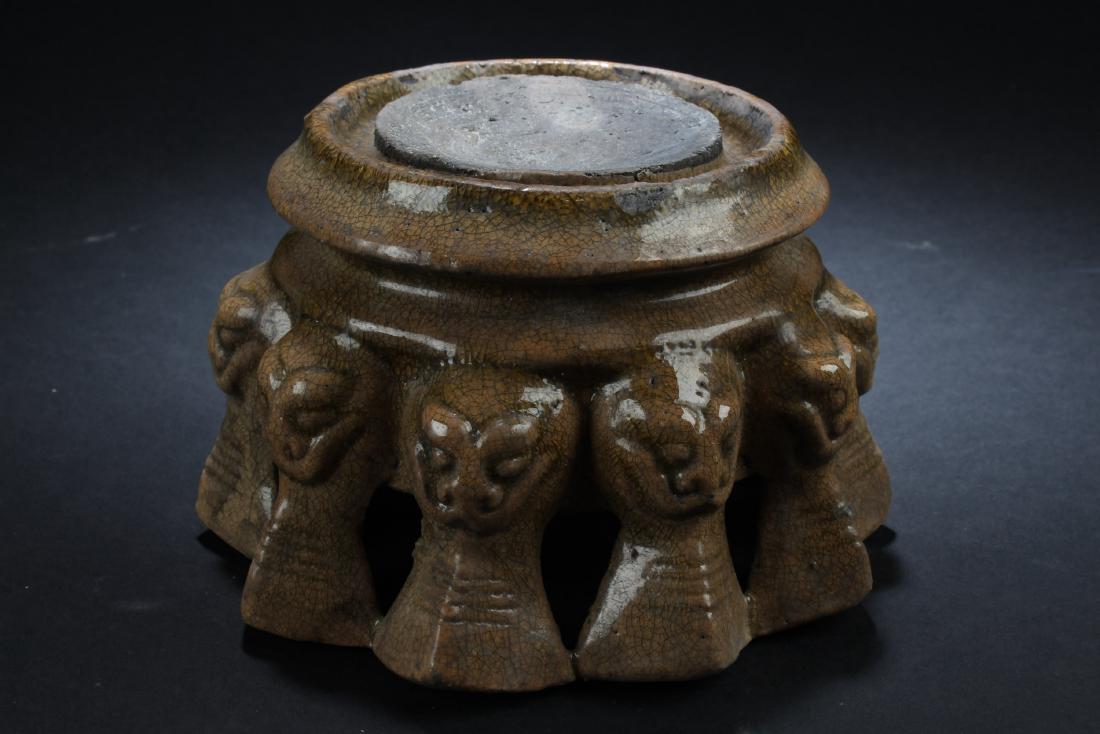 Antique Chinese Pottery Ink Stone (1 of 3)