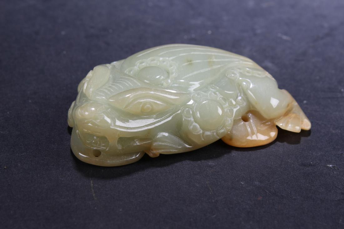 A Chinese Fortune Jade Figure Display (1 of 5)