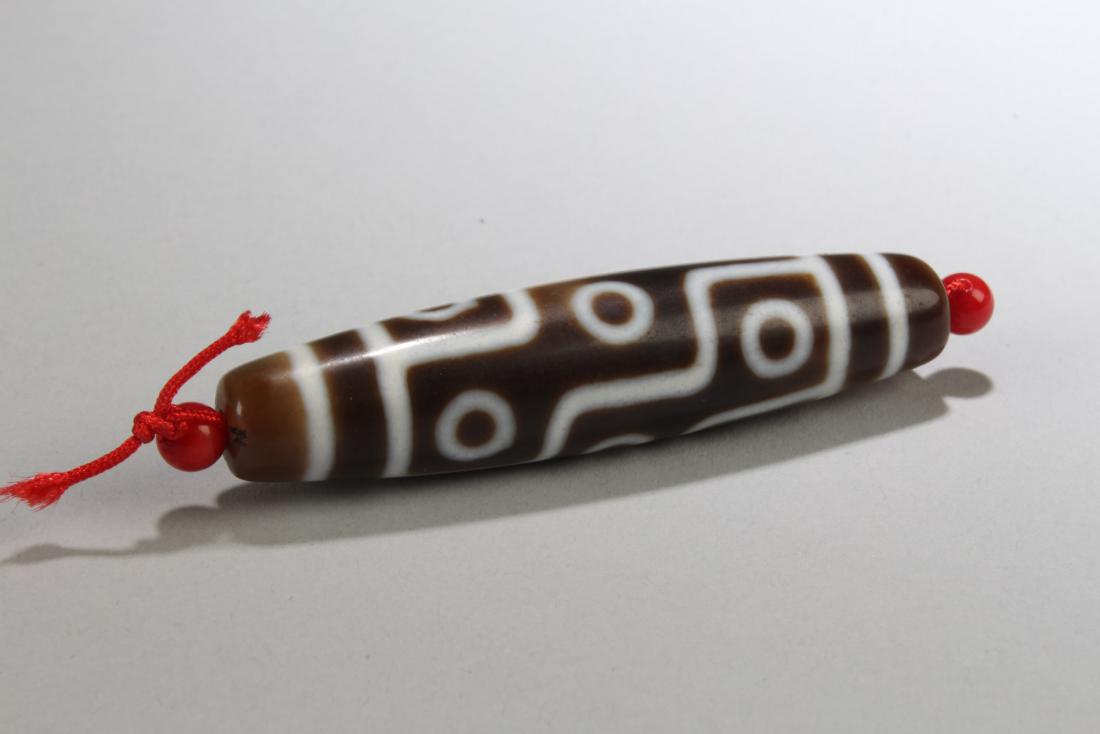 An Estate Fortune-knot Tibetan Bead (1 of 4)