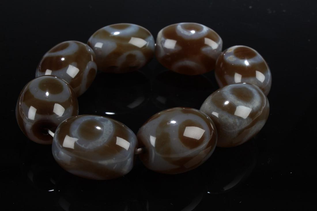 An Estate Tibetan Beaded Bracelet (1 of 5)