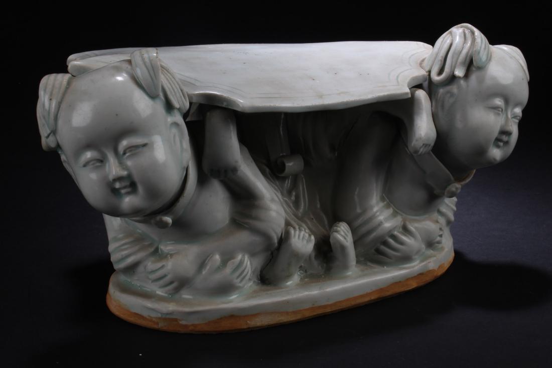 Chinese Porcelain Pillow (1 of 5)