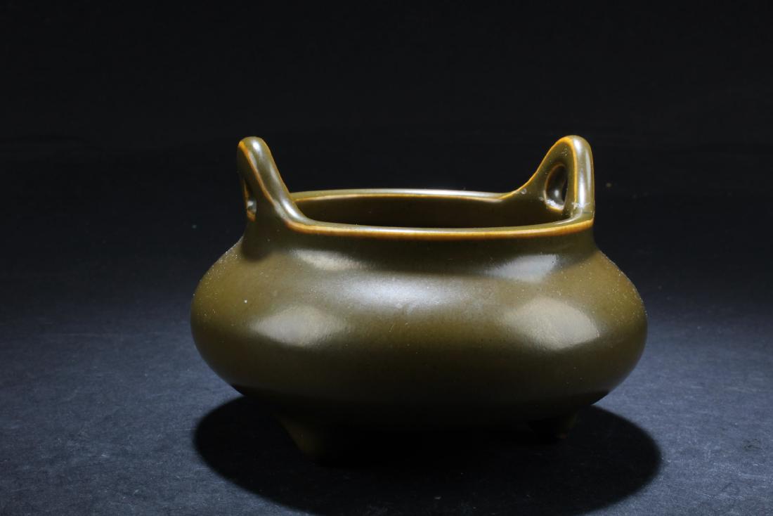 Chinese Teadust Porcelain Censer (1 of 4)