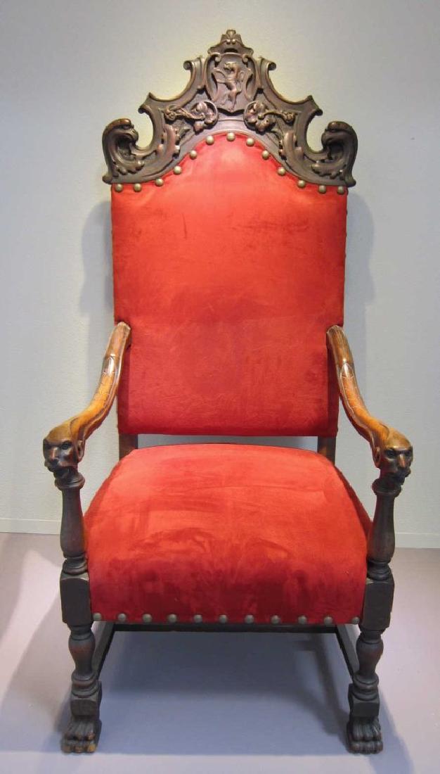 Vintage Carved Chair (1 of 1)