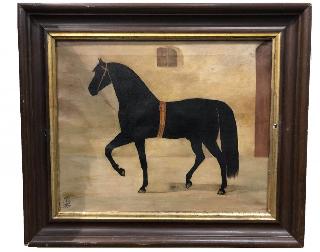 A Framed oil Painting (1 of 8)