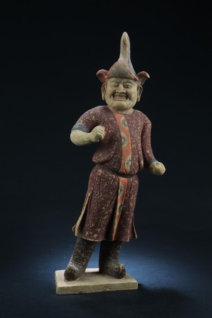 A Chinese Pottery Figurine (1 of 3)