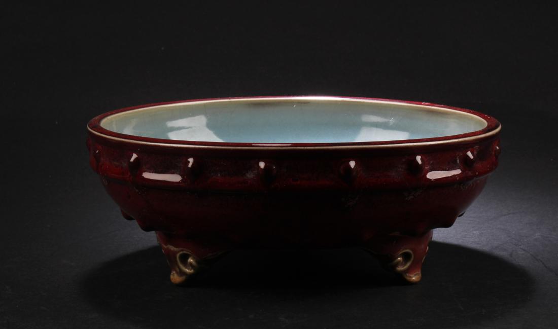 Chinese Porcelain Tripod Bowl (1 of 3)