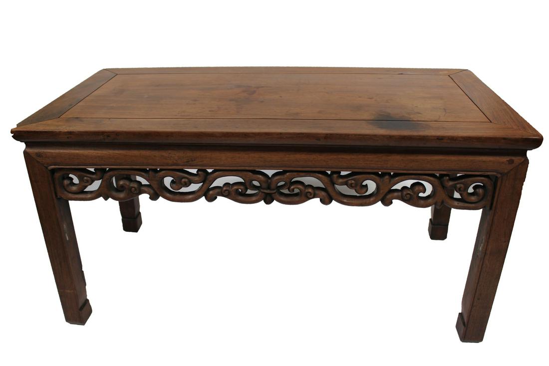 Chinese Hardwood Low Table (1 of 2)