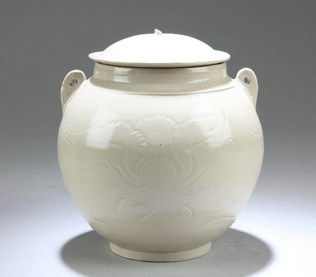 Chinese Dingyao Porcelain Vase (1 of 2)