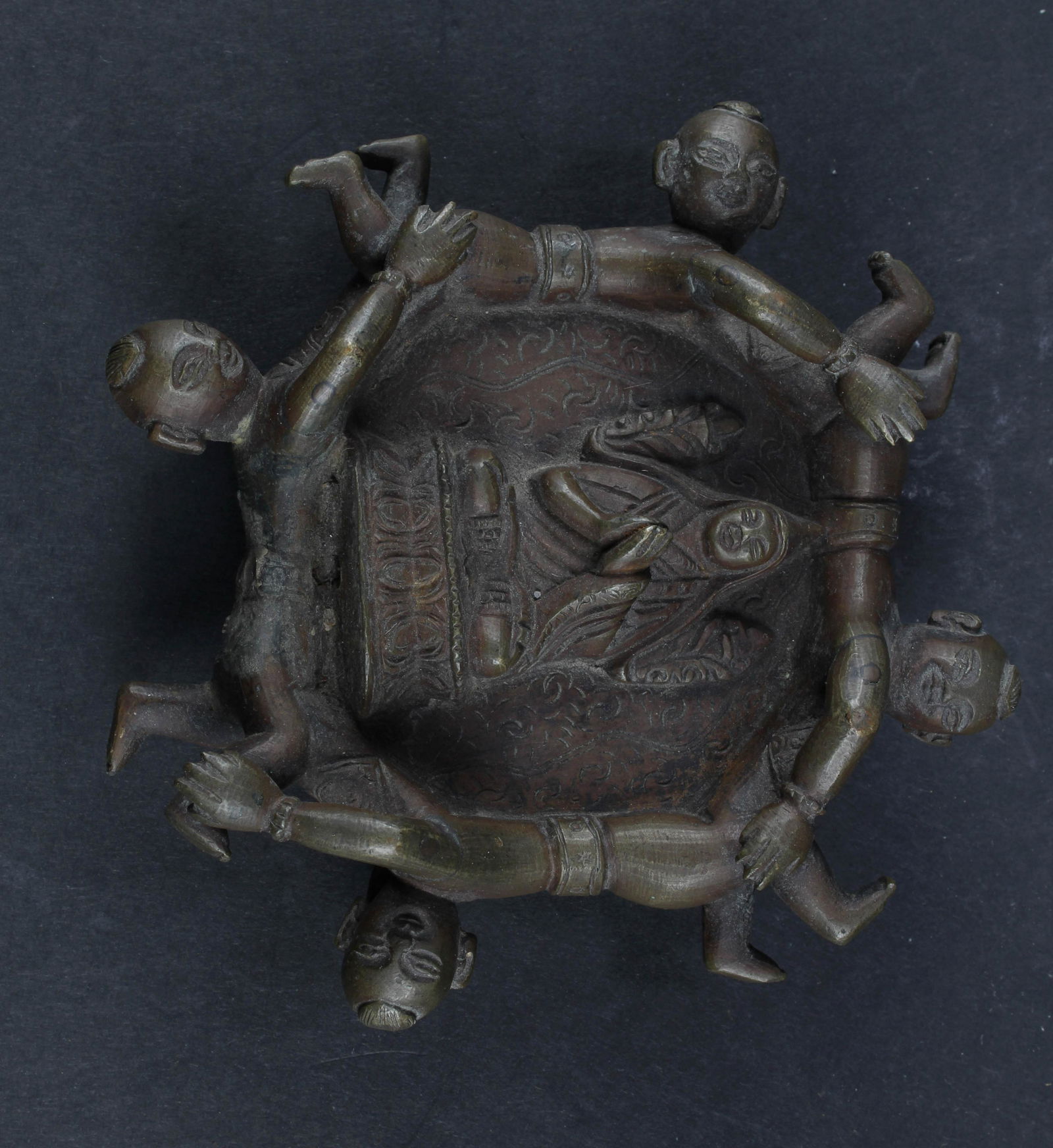A Tibetan Bronze Buddha Figurine (1 of 3)