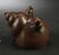 One Bronze Buddha Statue & One Bronze Censer - 2