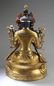 Chinese Gilt Bronze Buddha Statue - 3