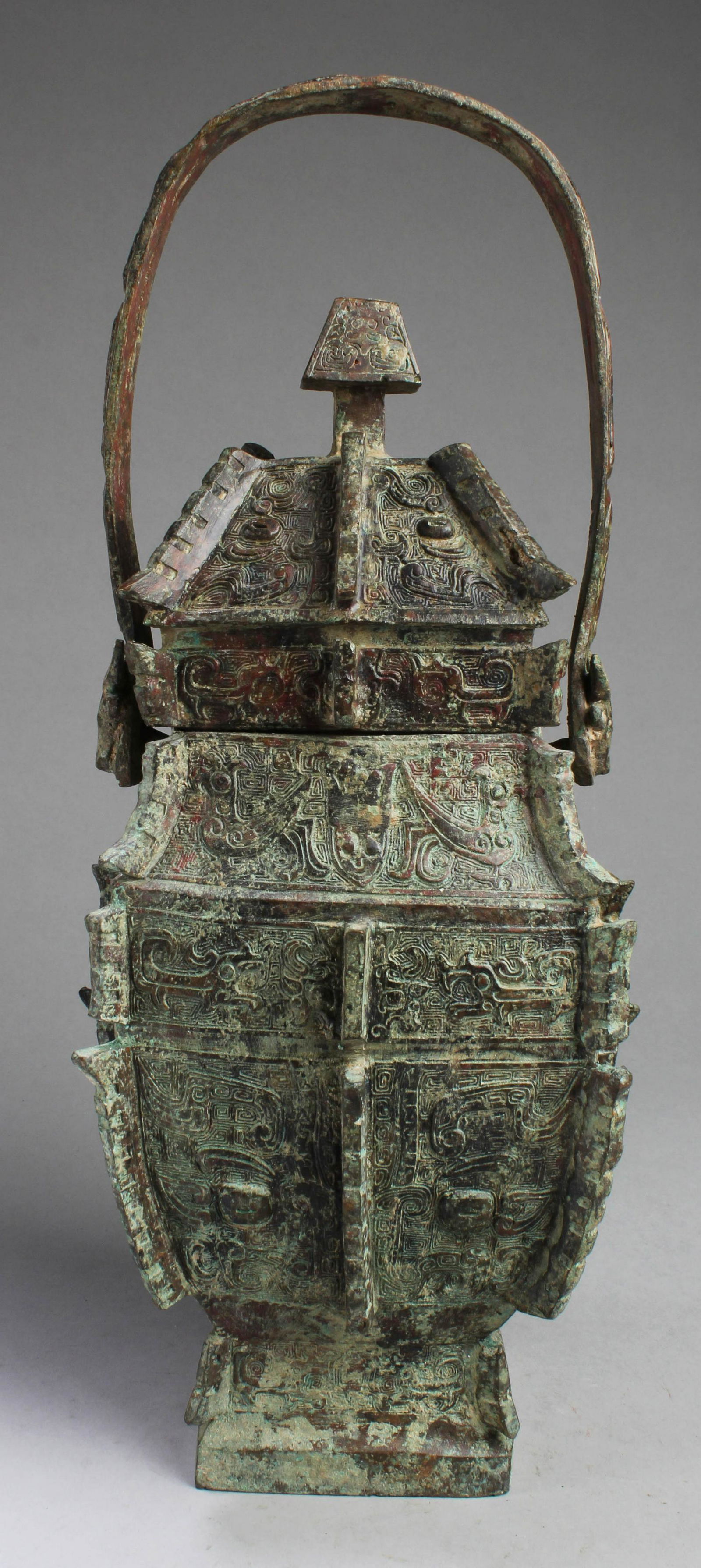 Chinese Bronze Container With Cover (1 of 4)