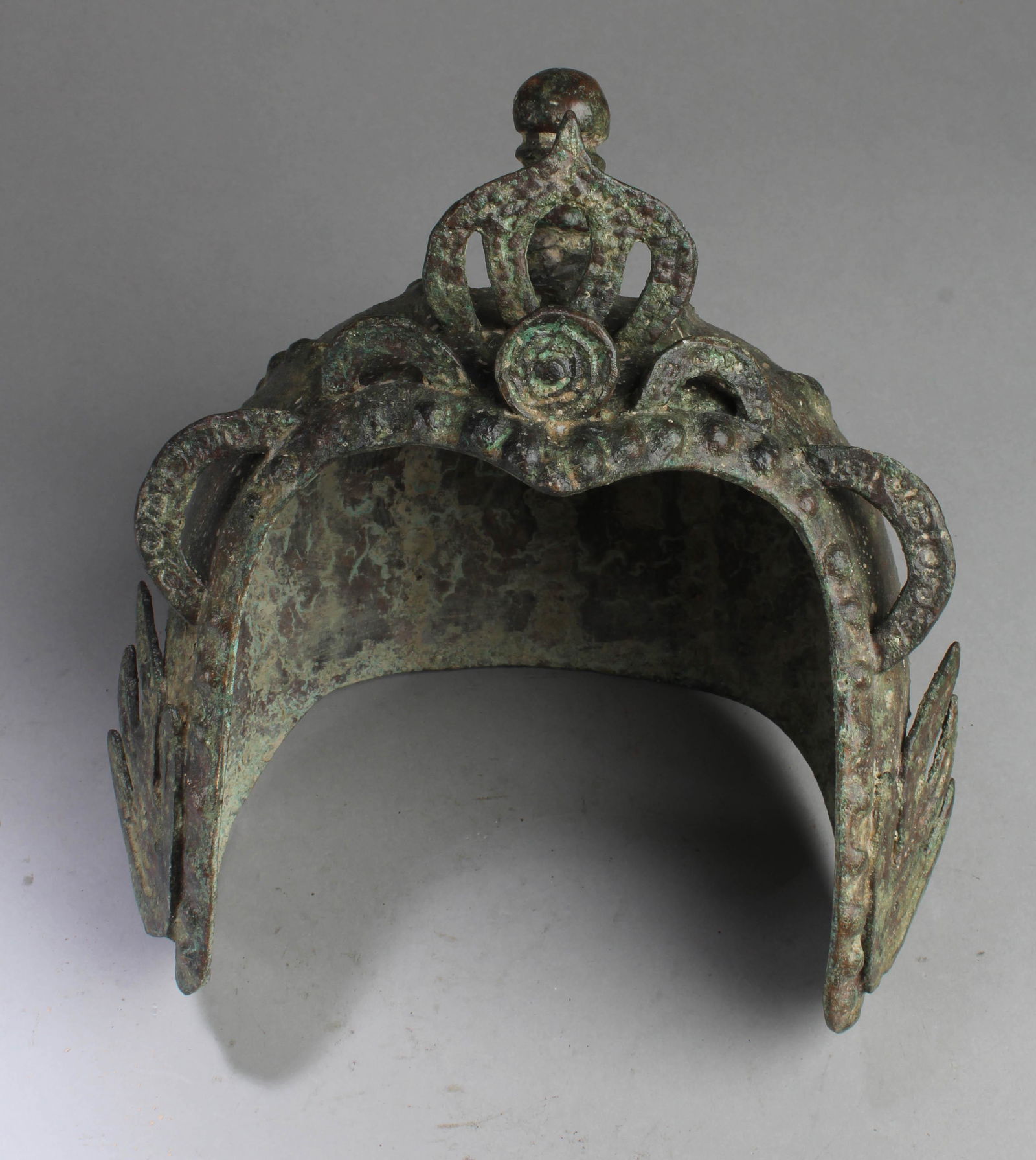 Chinese Bronze Helmet (1 of 5)