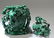 Chinese Malachite Carved Vase with Lid Cover - 5