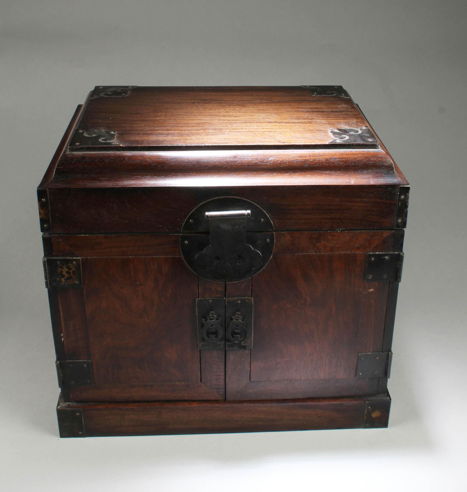 Chinese Hardwood Multi-Tier Stationery Box (1 of 4)