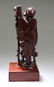 Antique Chinese HuangYangMu Carved Statue - 2