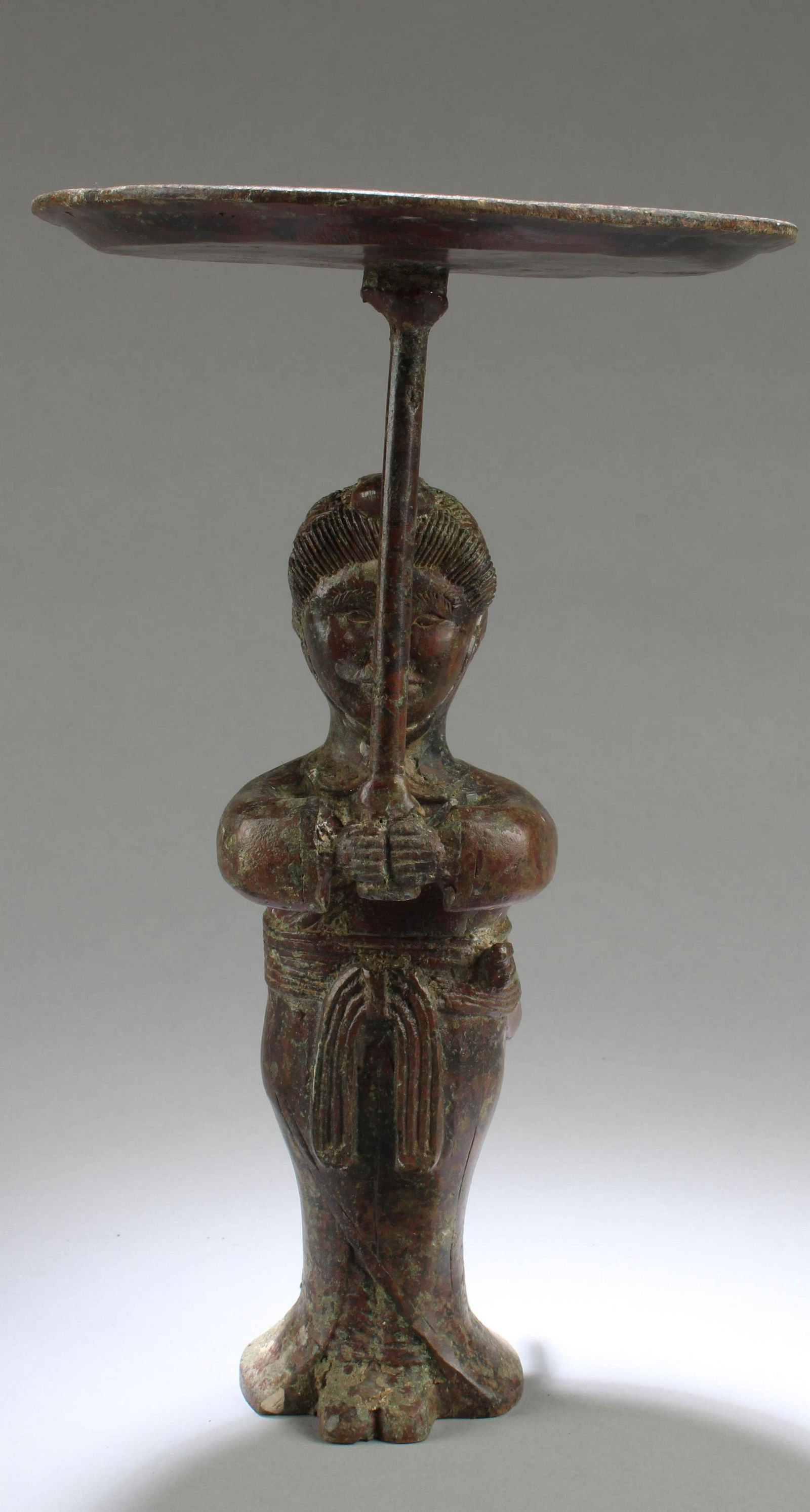 Chinese Bronze Plate (1 of 2)