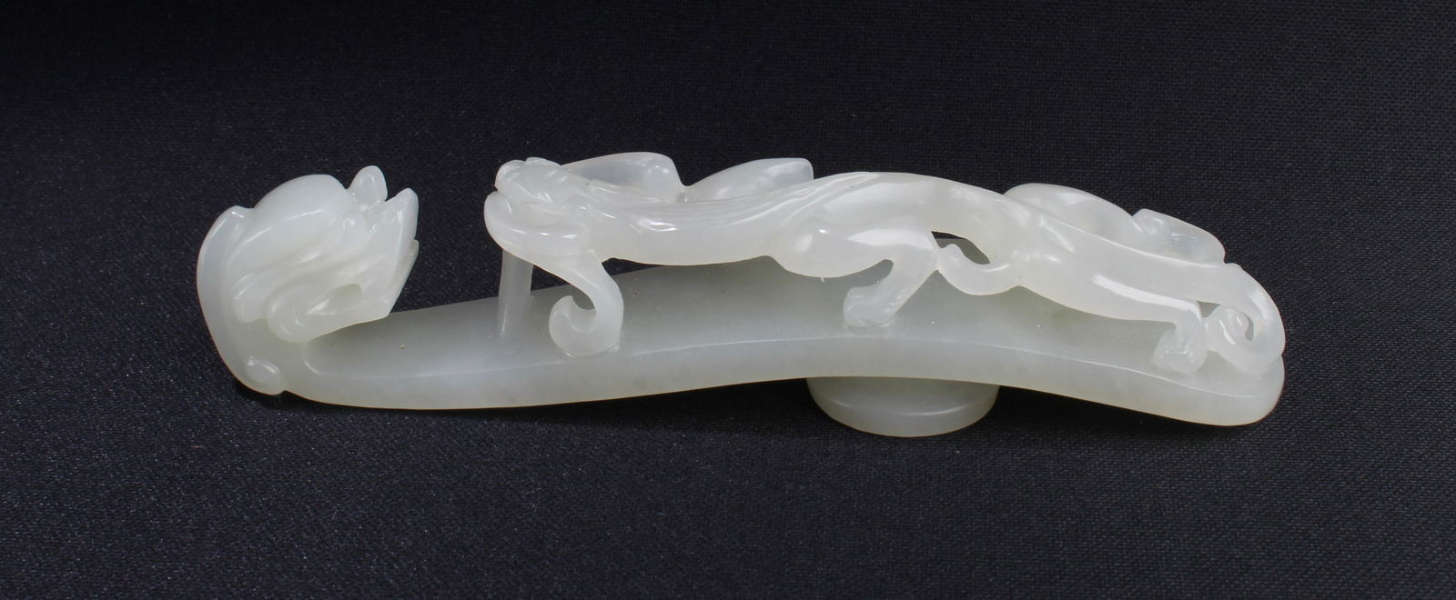 A Carved Jade Belt Hook (1 of 3)