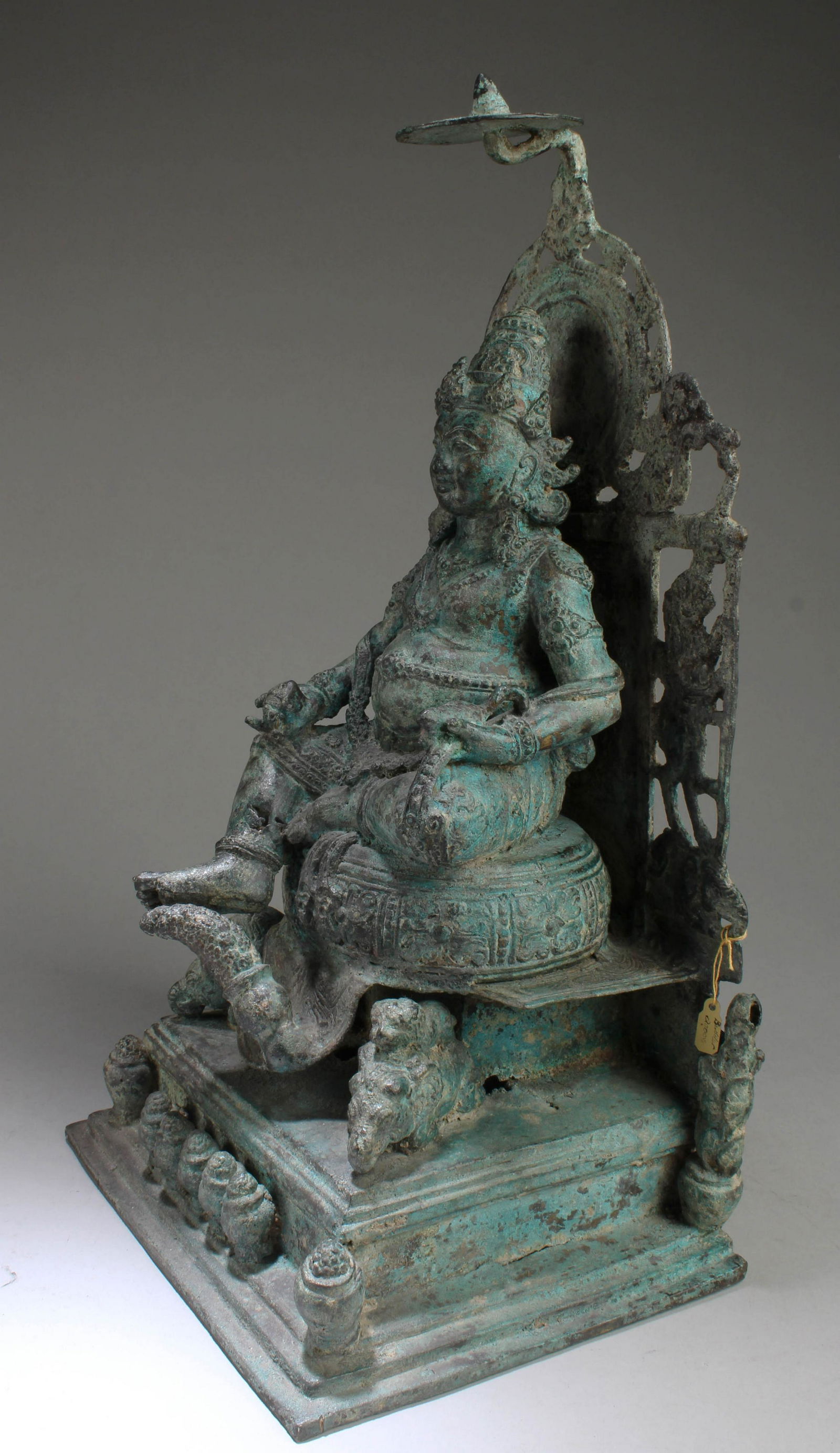 Chinese Bronze Bodhisattva Statue (1 of 6)