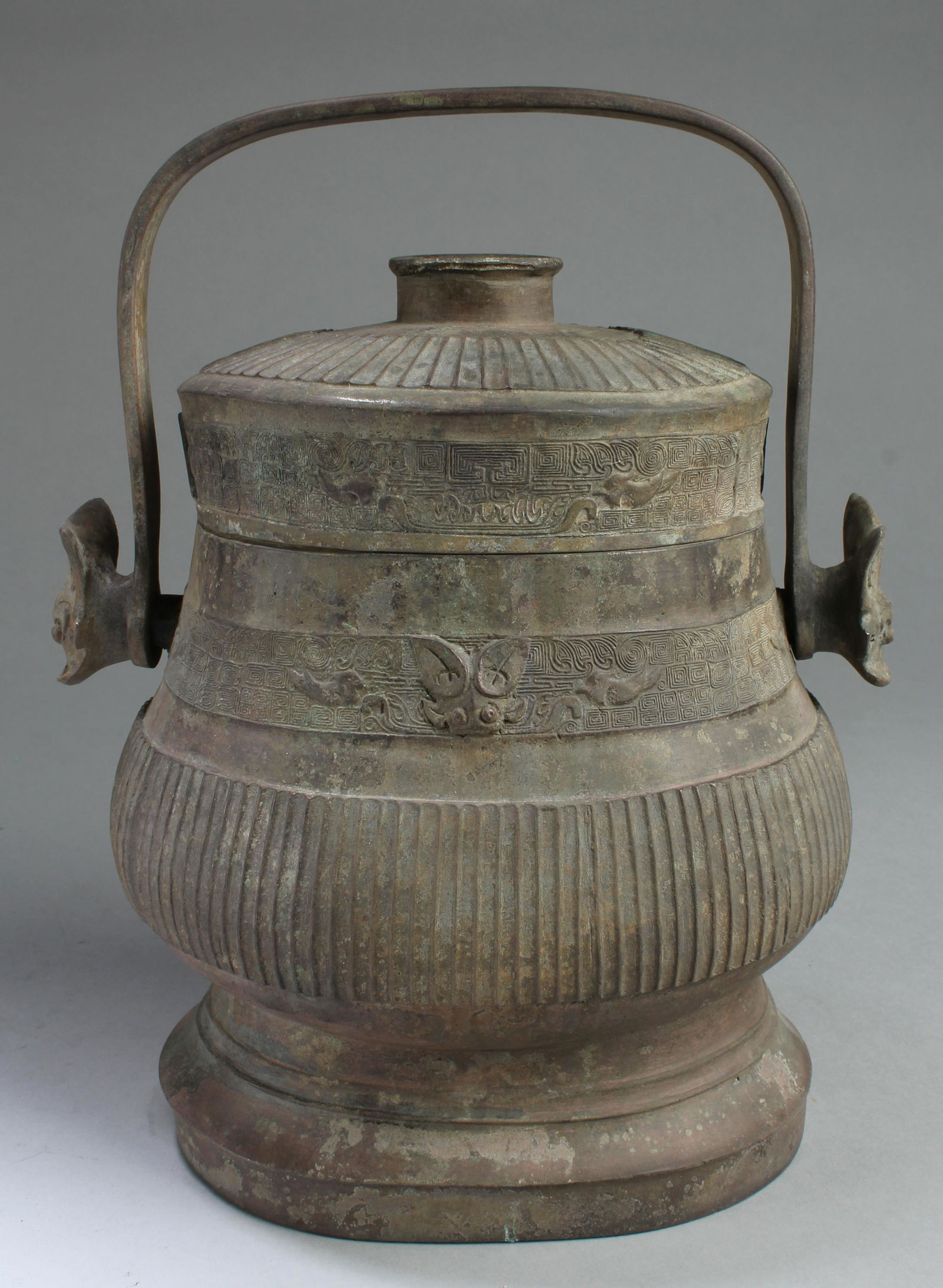 Chinese Bronze Container With Lid (1 of 5)