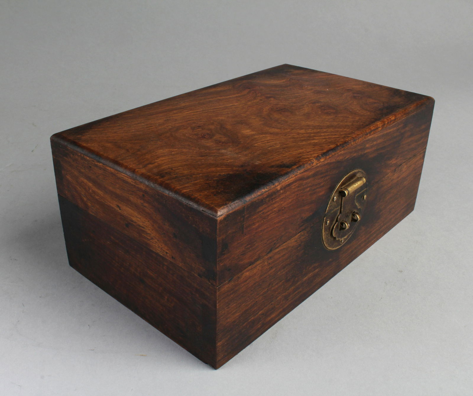 Chinese Hardwood Rectangular Shaped Box (1 of 5)
