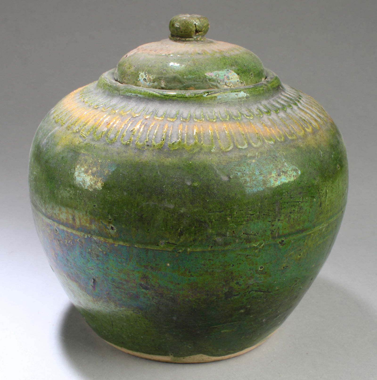 Chinese Pottery Jar (1 of 3)